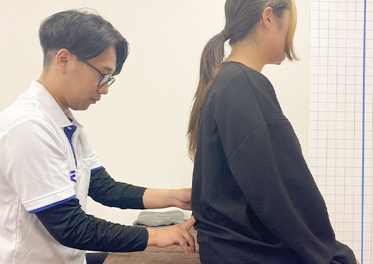 ぎっくり腰背骨・骨格調整