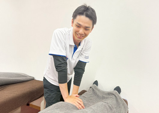 寝違え施術